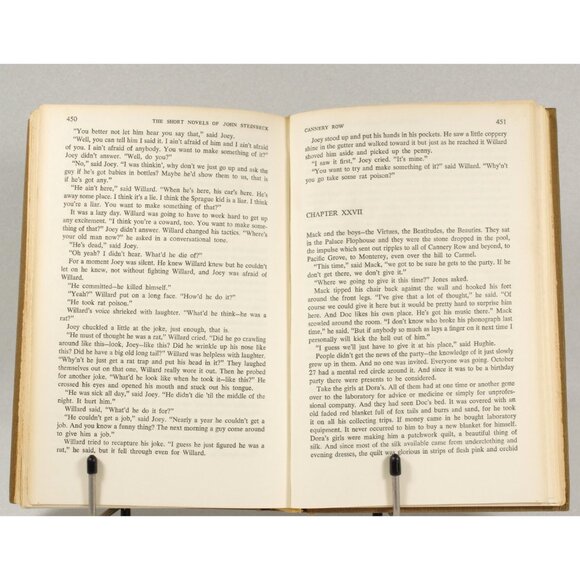 Short Novels of John Steinbeck, Tortilla Flat, Cannery Row, Viking Press 1963 - Picture 6 of 6